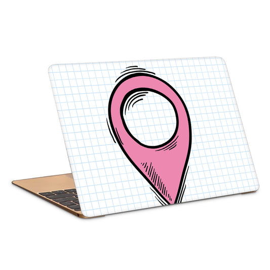 Location Minimal Artwork Laptop Skin