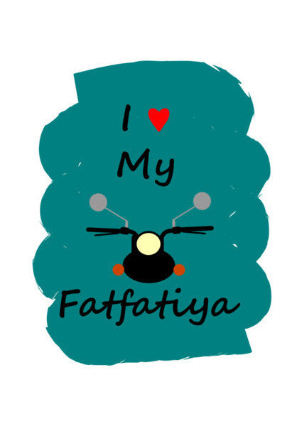 Fatfatiya Cruiser Motorcycle Riders  Art PosterGully Specials