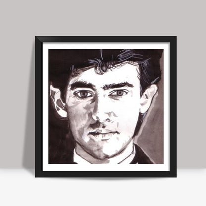 Superstar Aamir Khan is the intellectual entertainer Square Art Prints