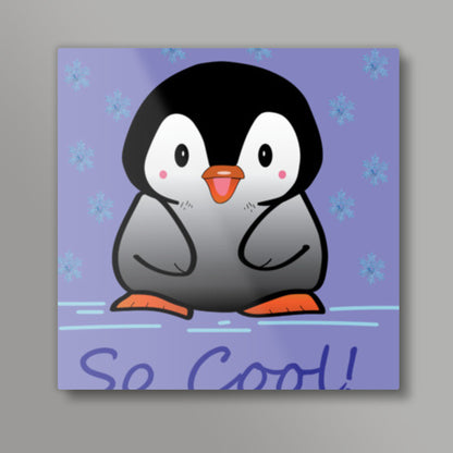 Cute Penguin Square Art | Isha Rathee