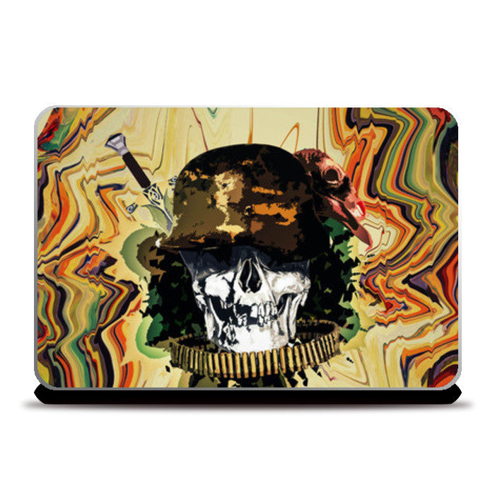 Laptop Skins, Skull Soldier Laptop Skins