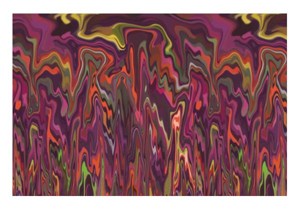 PosterGully Specials, Colorful Abstract Psychedelic Art Print Background Wall Art