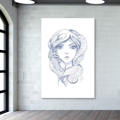 Pencil Sketches Wall Art