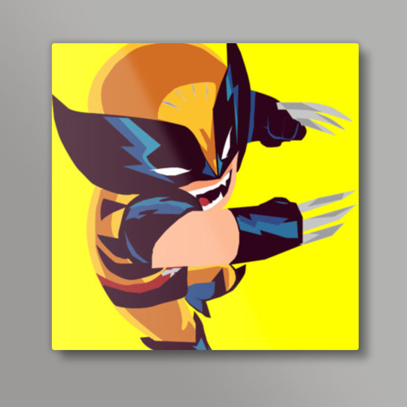 Wolverine Square Art Prints