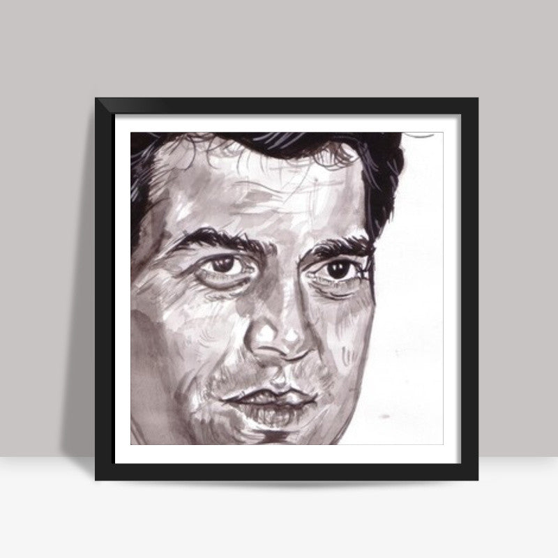 Indias HeMan Dharmendra Square Art Prints