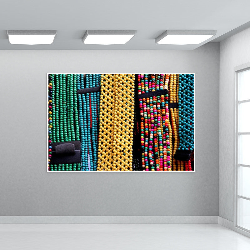 Beads are in fashion. Wall Art