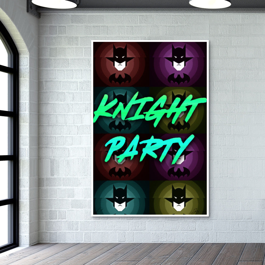 Knight Party Wall Art