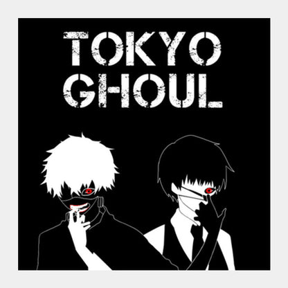 Tokyo Ghoul Square Art Prints