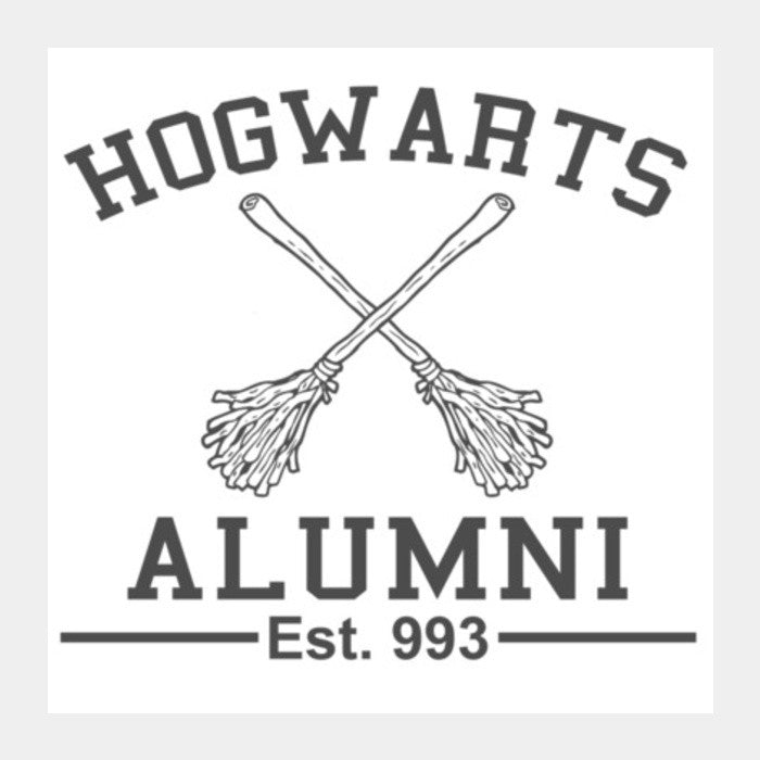 Hogwarts Alumni Square Art Prints