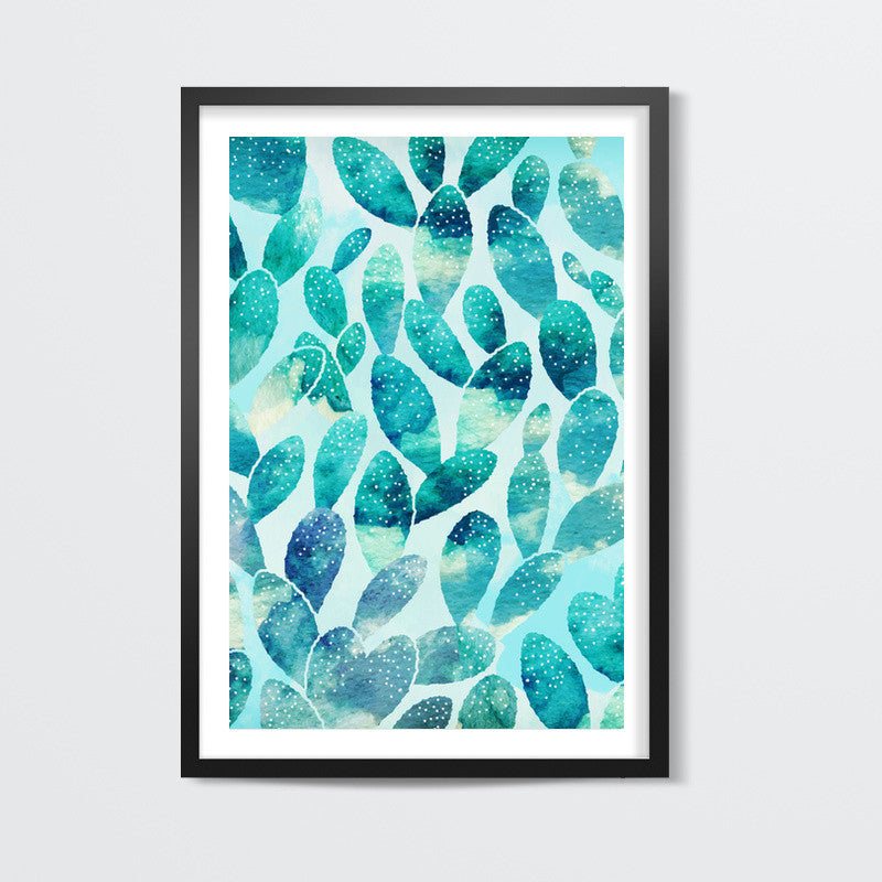 Watercolor Cactus Wall Art