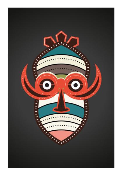 PosterGully Specials, African Authentic Mask Wall Art