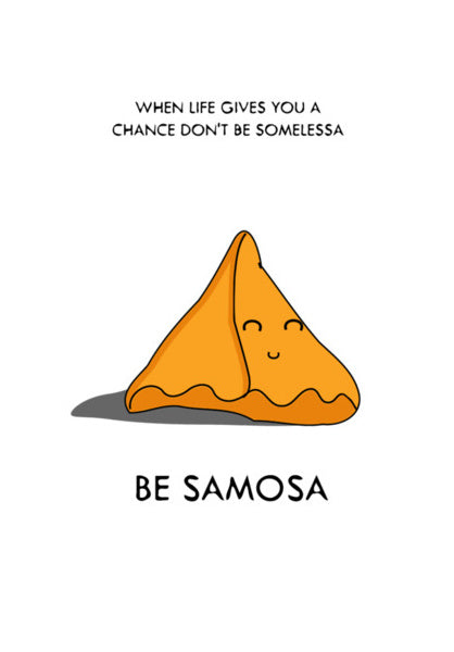 quirky samosa Wall Art