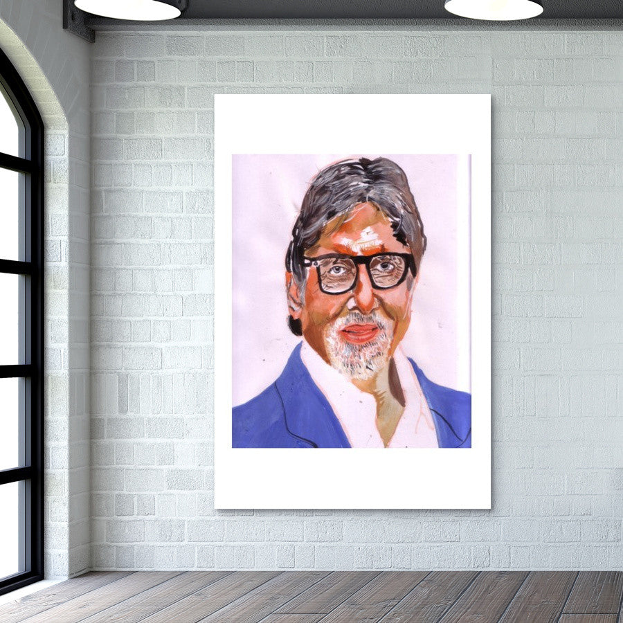 Amitabh Bachchan or Big B only gets better with age Wall Art