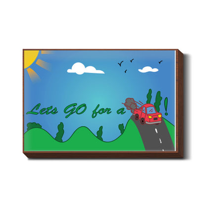 GO ride Wall Art