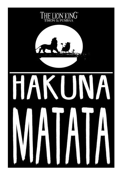 Wall Art, Hakuna Matata Wall Art