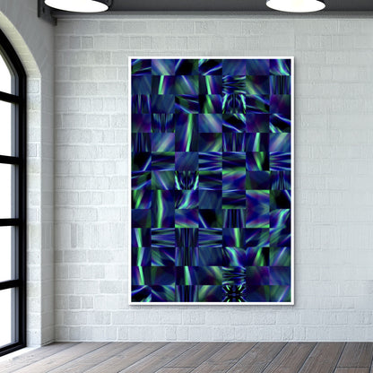 Blue Blend Wall Art