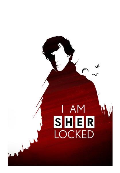 PosterGully Specials, I am Sherlocked Wall Art