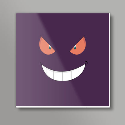 Gengar Pokemon Square Art Prints