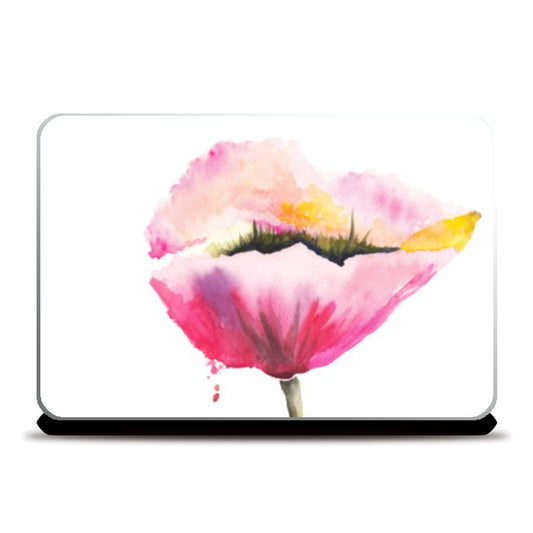 Poppy flower Laptop Skins