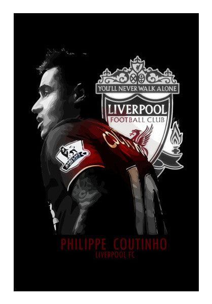 Philippe Coutinho - Liverpool FC Wall Art