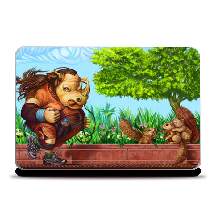 Laptop Skins, Keep Jogging! Laptop Skins