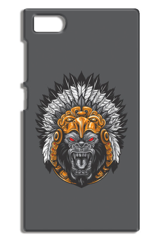 Gorilla Wearing Aztec Headdress Mi3-M3 Cases