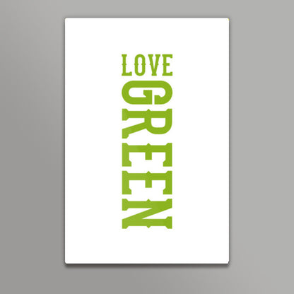 LOVE GREEN Wall Art