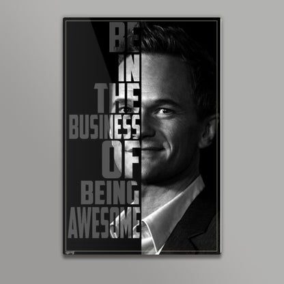 Barney Stinson text poster