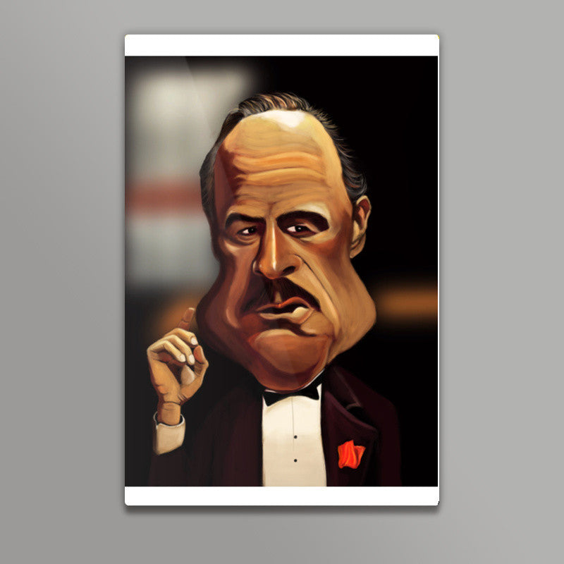 The Godfather | Caricature Wall Art