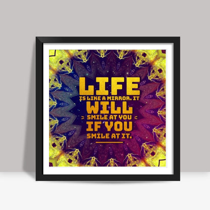 Motivational Quote Square Art Prints