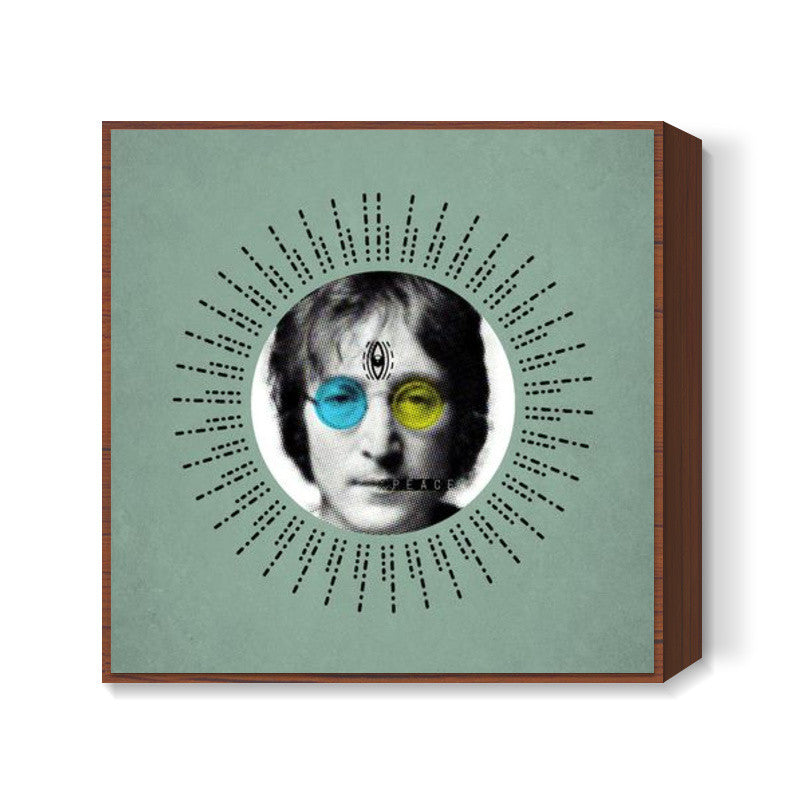 Peace | John Lennon Square Art Prints