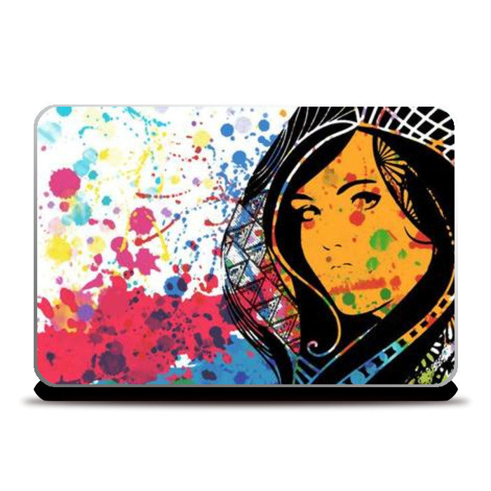 beauty queen Laptop Skins