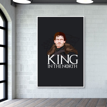 King in the North Wall Art