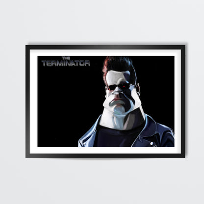 The Terminator | Caricature Wall Art