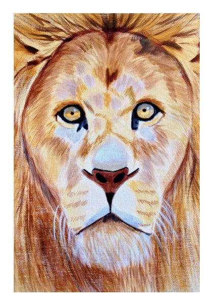 Wall Art, Lion Artwork