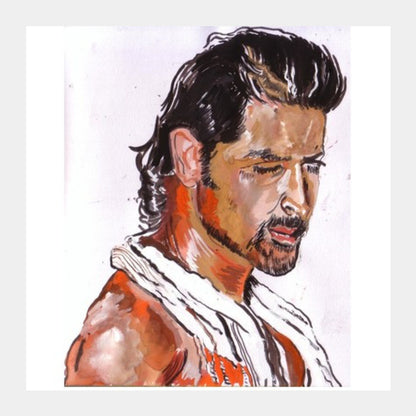 Square Art Prints, Hrithik Roshan is a superstar with substance and style Square Art Prints