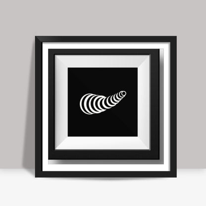 Illusion wall art Square Art Prints