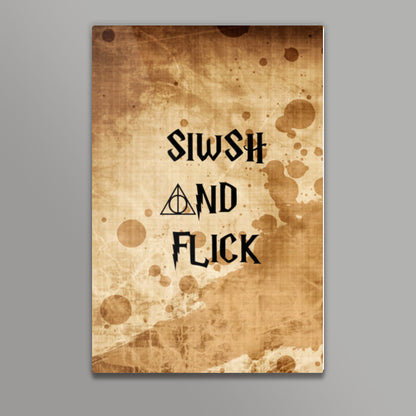 SWISH AND FLICK! Wall Art