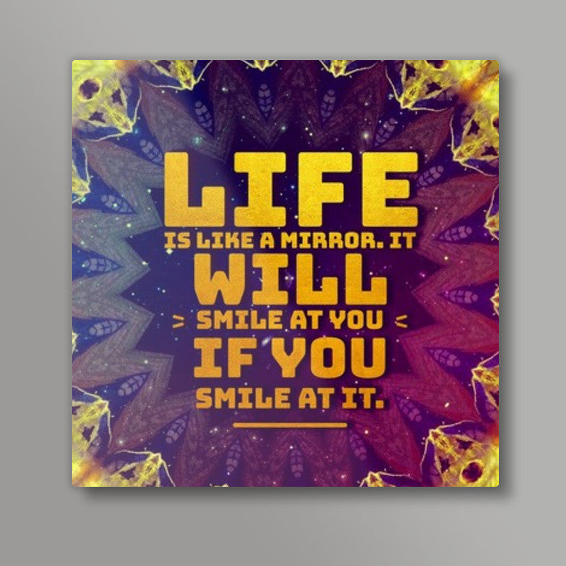 Motivational Quote Square Art Prints