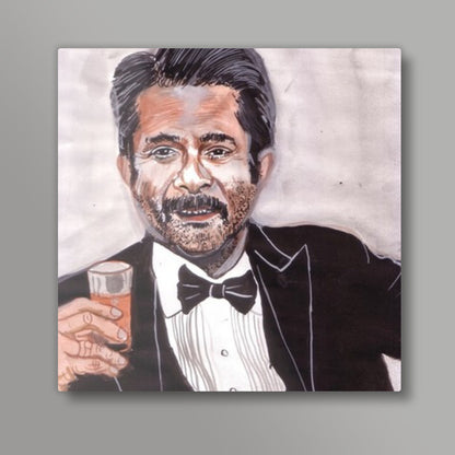 Ekdum Jhakaas - Anil Kapoor Square Art Prints