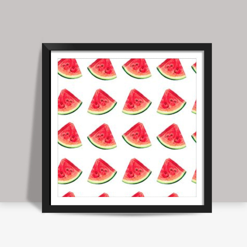 watermelon Pattern Square Art