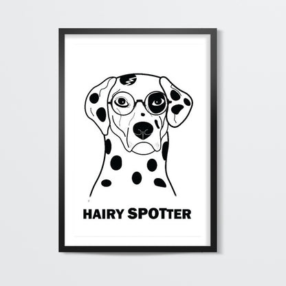 Hairy Spotter Wall Art