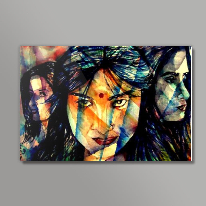 trio lady Wall Art