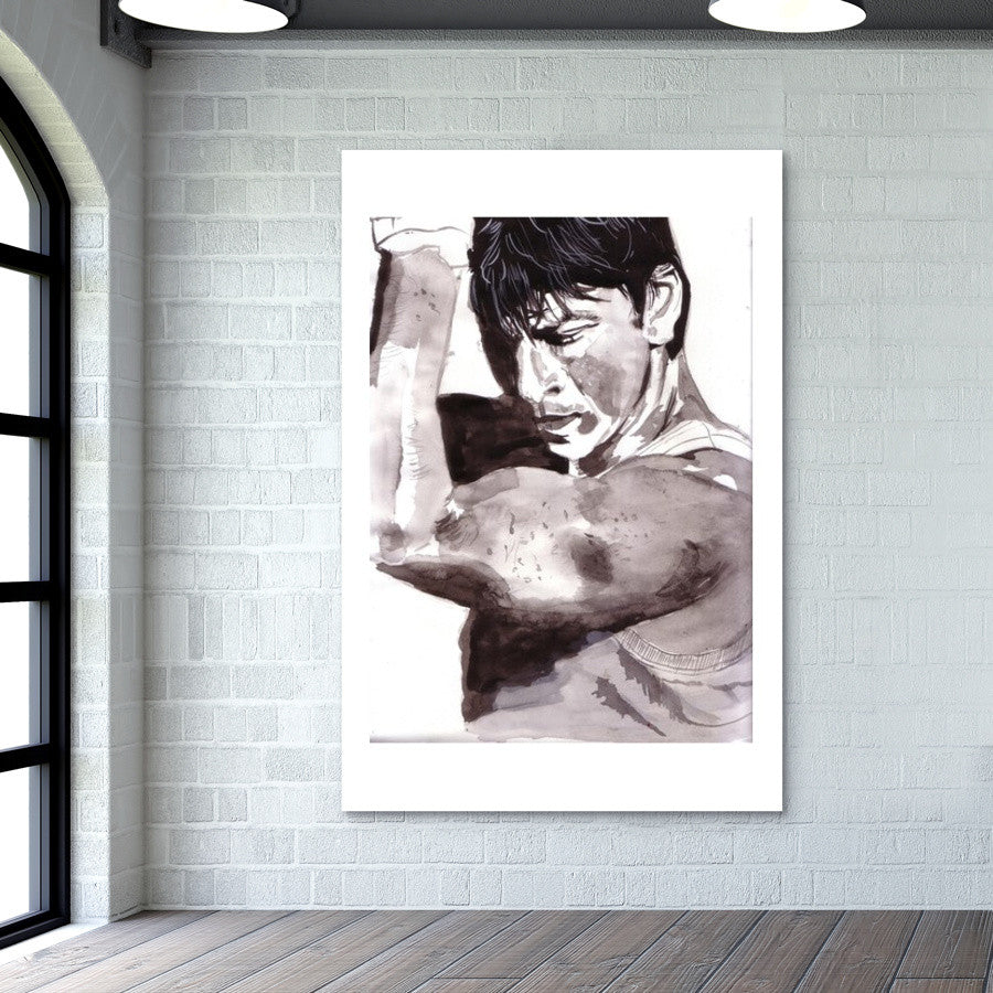 For Superstar SRK (ShahRukhKhan), passion is everything Wall Art