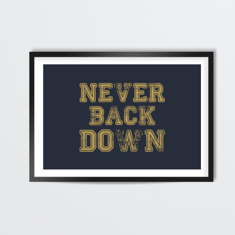 Never Fold Never Backdown Sticker for Sale by Desi Merch  Redbubble