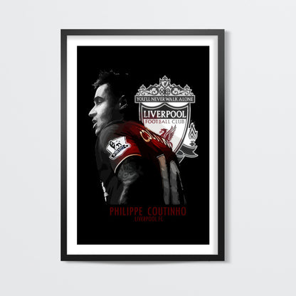 Philippe Coutinho - Liverpool FC Wall Art