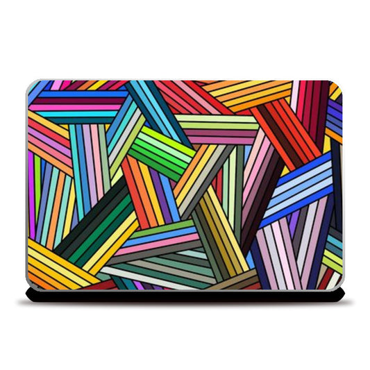 Crazy lines  Laptop Skins