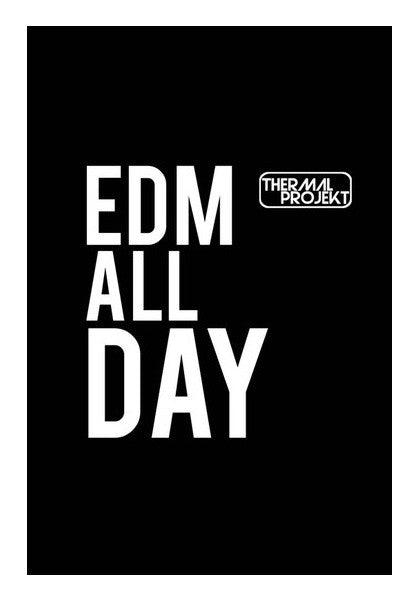 Wall Art, EDM All Day Wall Art