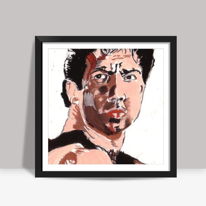 RAGE is a part of couRAGE- Sunny Deol Square Art Prints