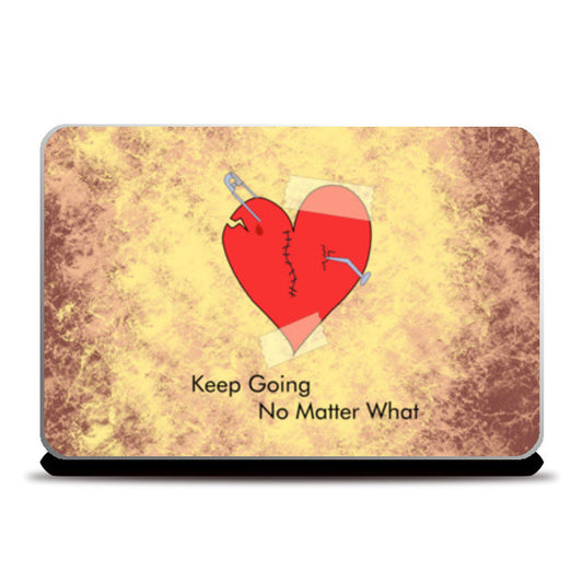 Broken Heart Laptop Skins